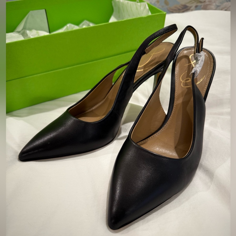 Sam Edelman Black Slingbacks - 6.5